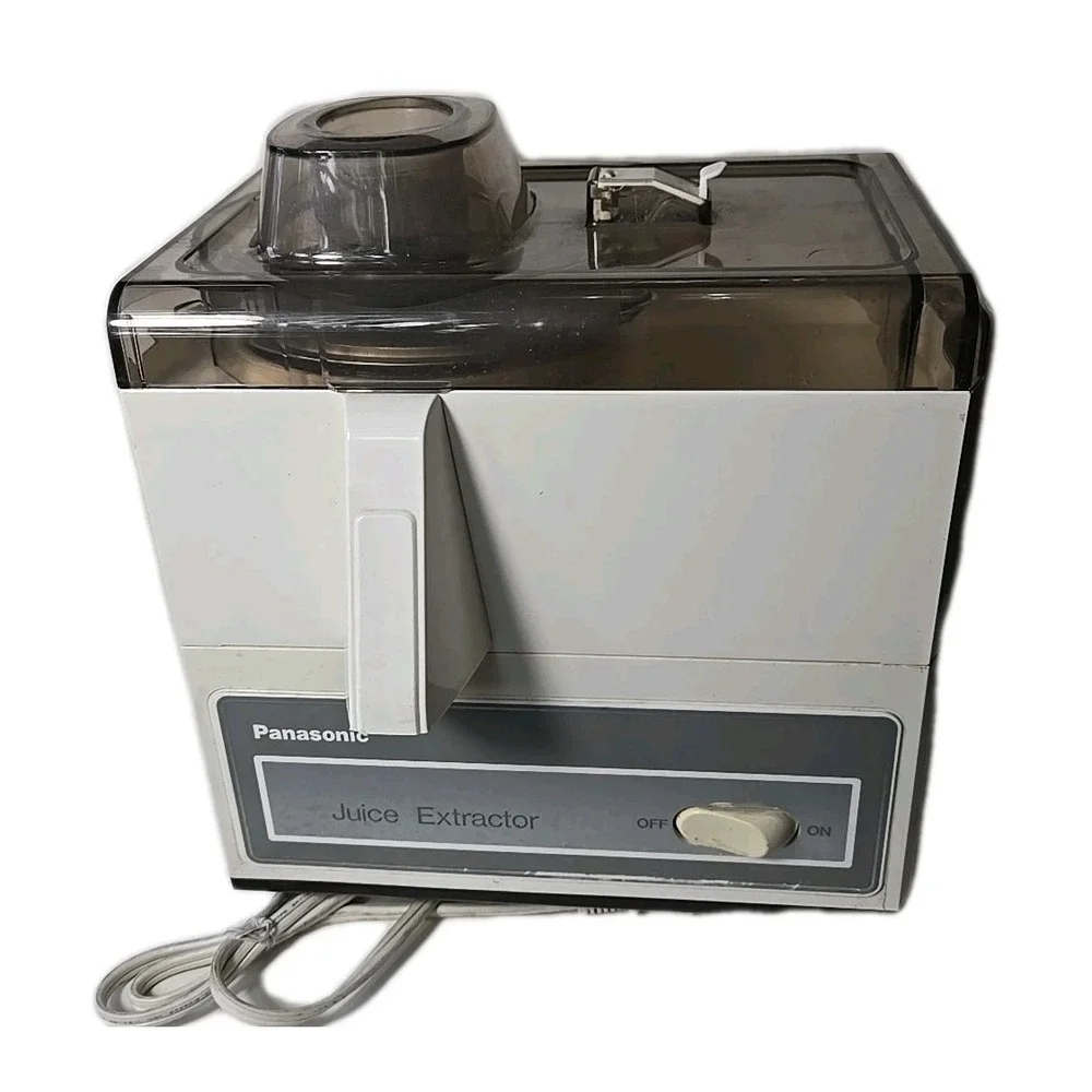 Vintage Panasonic Juicer Juice Extractor MJ-65PR Made In Japan Tested Working